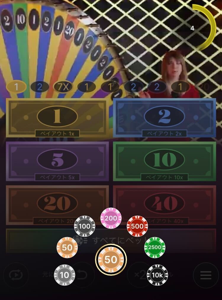 リリベットで遊べるゲームショーの例