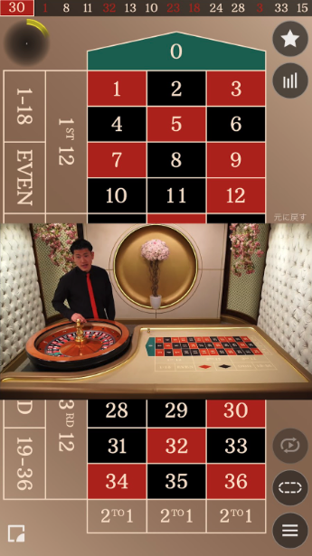 リリベットで遊べるジャパニーズライブカジノの例