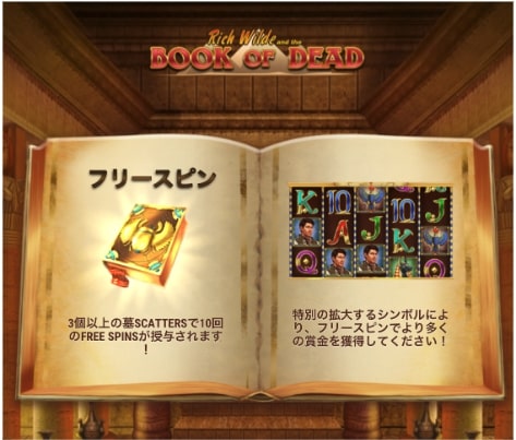 カジノスロット・BOOK OF DEAD