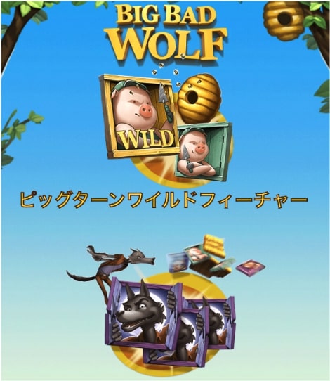 カジノスロット・BIG BAD WOLF
