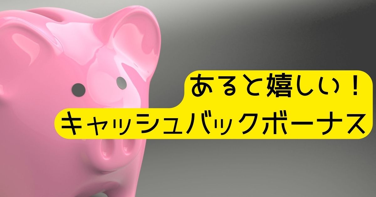 オンラインカジノのキャッシュバックボーナス