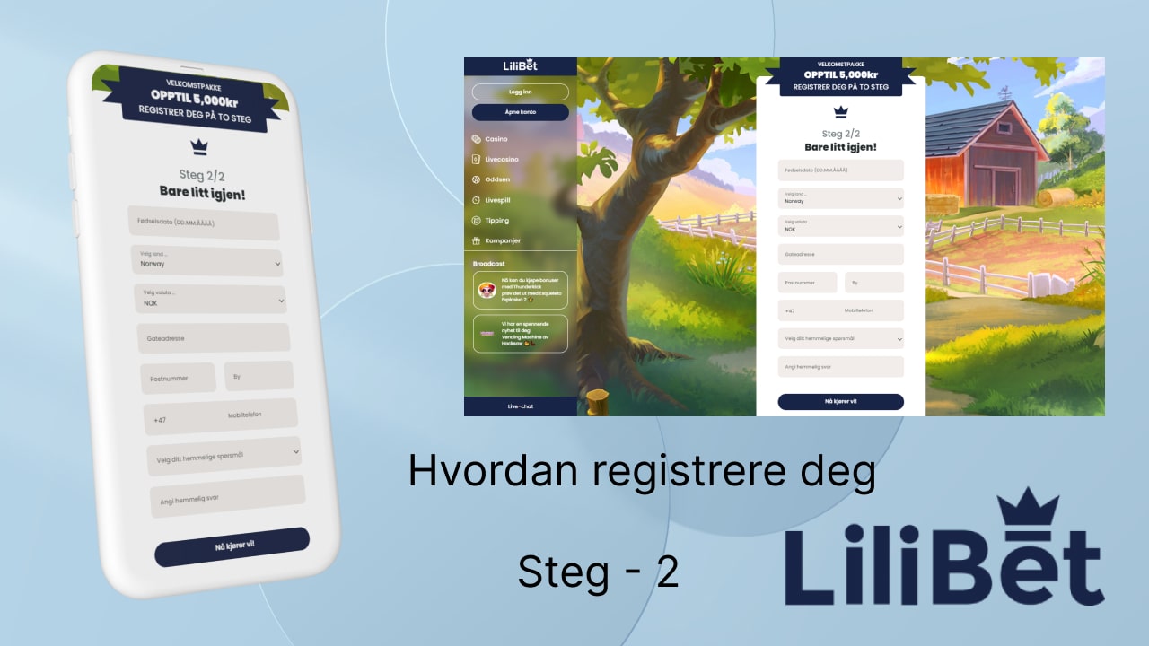 Lilibet logger inn steg2