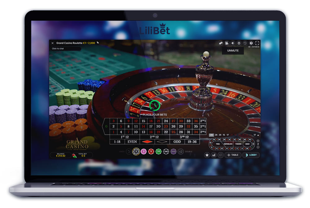 live roulette at lilibet casino